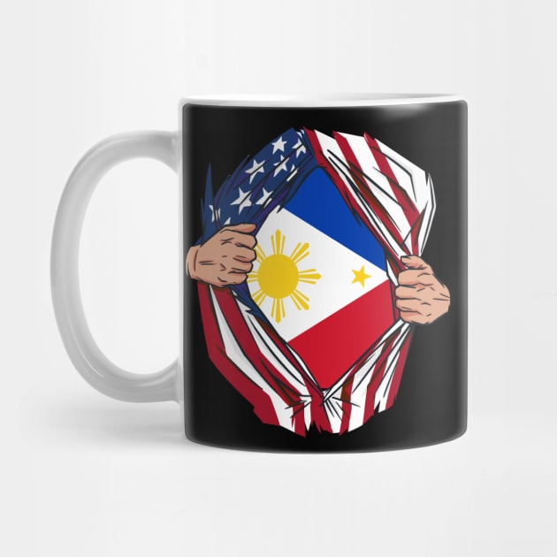 USA American Grown Filipino Roots by tobzz